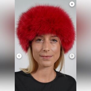Red Super Soft Headband | Cozy Stretch Ear Warmer | New